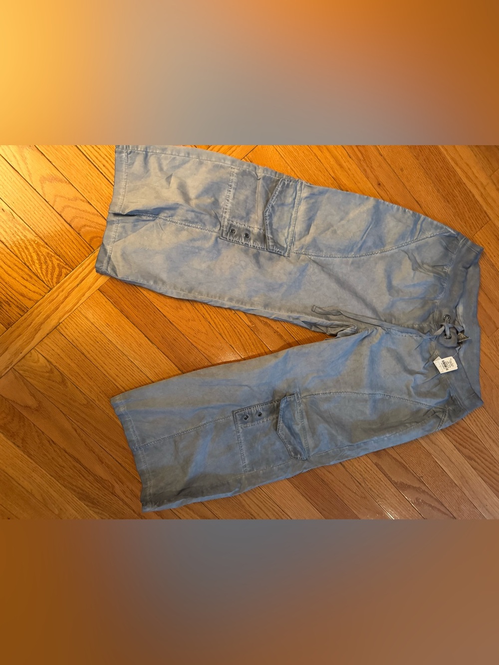 XCVI Women's Light grey Cargo Capris